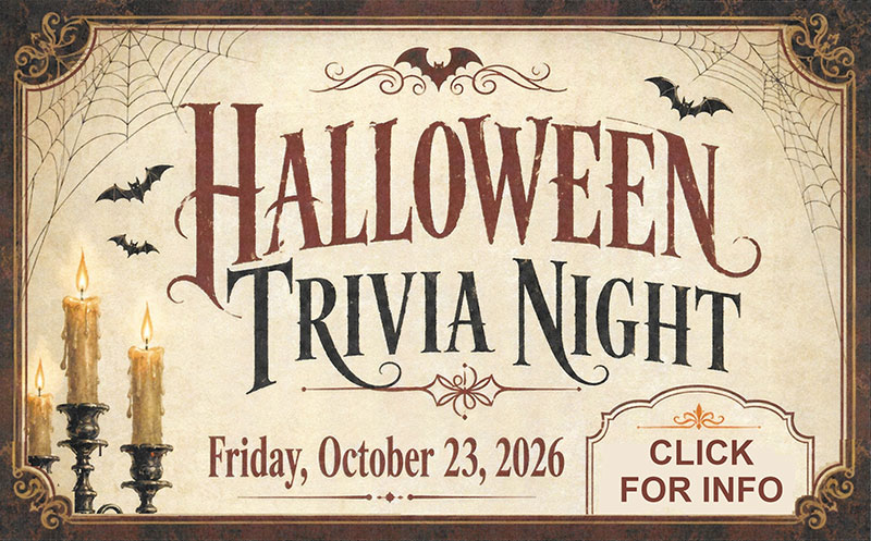 Halloween Trivia Night event art