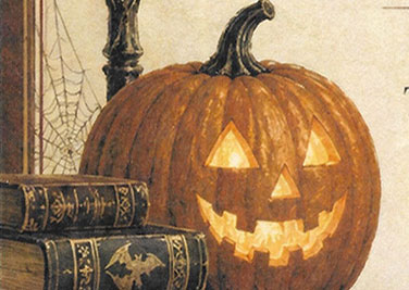 Halloween Trivia Night event art